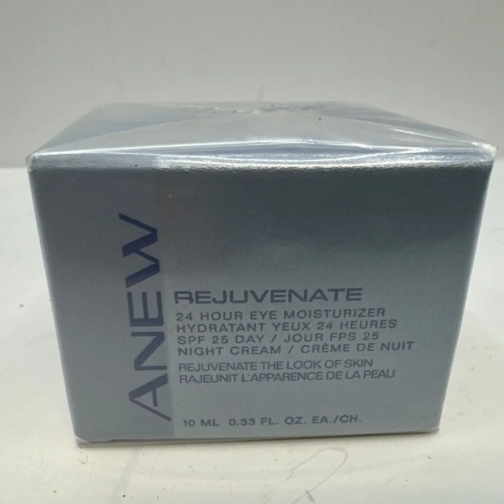 Avon Anew Rejuvenate 24 Hr Eye Moisturizer SPF 25, Day & Night Cream - NOS